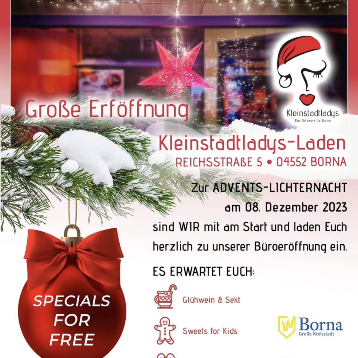 Das Kleinstadtladys- Büro!